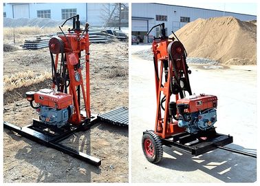 Mühendislik Projesinde Geoteknik Etüt için 150m Derinlikli Toprak Test Sondaj Makinesi