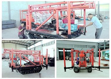 SPT Sondaj Numune Toplama için 0-200m Karot Sondaj Makinesi 220V / 380V