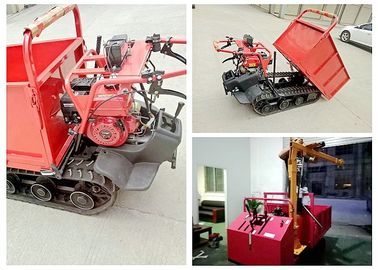 Hidrolik Mini Paletli Damper, Kendiliğinden Yüklenen Mini Damper 6.5HP Beygir Gücü