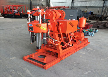 GK200 Mobil Jeolojik Madencilik Çekirdek Matkap Rig Karot Delme Makinesi