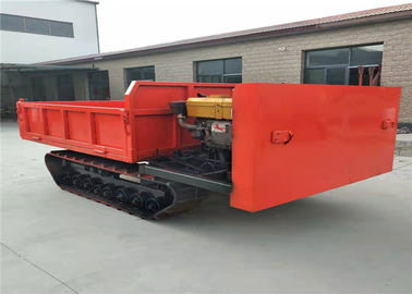 Palm Tree İçin Kırmızı Renk 4x4 Sürücü Paletli Taşıyıcı / Parça Taşıyıcı