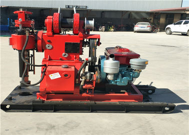 ST -180 Kırmızı Madencilik / Toprak Numune Alma için Jeolojik Karot Makinesi