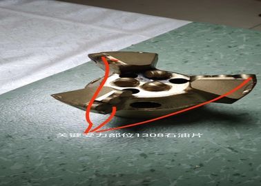 94mm Pdc Convave Karbür Kaya Sürükle Bit Sondaj Üç Kanat