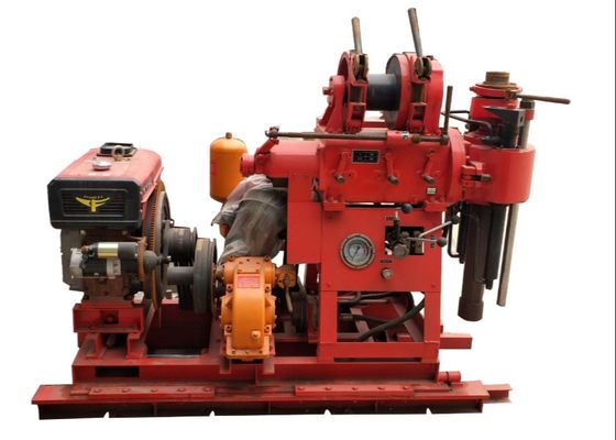Motorlu Jeolojik Keşif Demiryolları 70m Çekirdek Matkap Rig