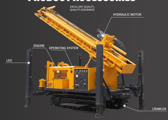 260m 300m 350m 450m Dizel Paletli Matkap Rig