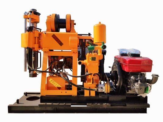 GK-200 42MM Çubuk Çapı Jeolojik Sondaj Rig ISO Geçti