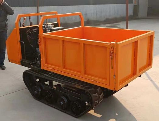 Yol dışı taşıma görevleri için lastik palet modeli 400 90 54 ve 1932 mm dingil mesafesine sahip Dayanıklı Paletli Taşıyıcı paletli taşıyıcı