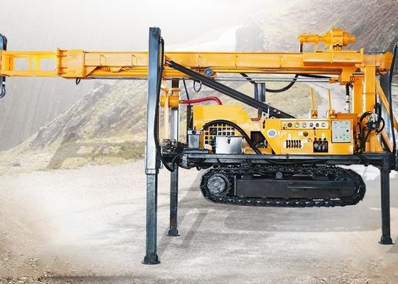 Dağların Suyu Projesi İçin 70kw 260m Paletli Matkap Makinesi
