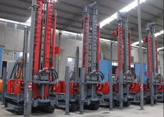 Hidrolik Sistemli 260m Taşınabilir Sondaj Derin Su Sondaj Makinaları