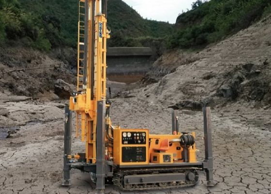 Sondaj Derinliği 400 Metre Pnömatik Döner Paletli Sondaj Rig