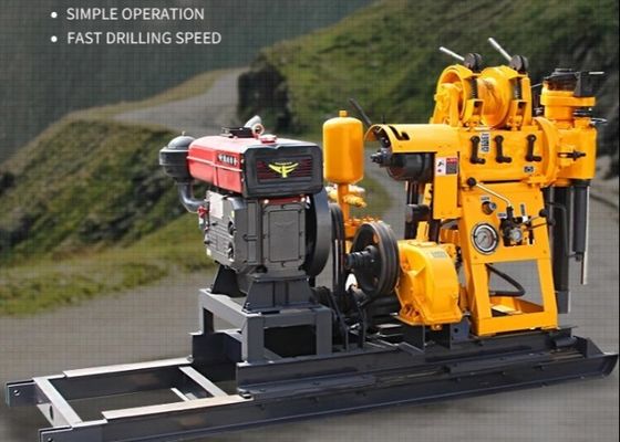 15KW Taşınabilir Dizel Sondaj Küçük Su Sondajı Rig