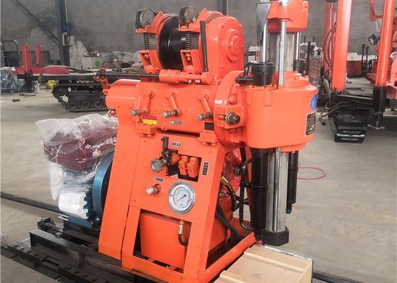 Mühendislik 150m Derinlik Çekirdek Matkap Rig Hidrolik Dizel Powered