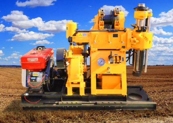 Kaya Çekirdeği Jeolojik için Dayanıklı 100m Su Sondaj Makinesi