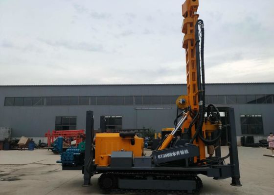 ST 350 Büyük Beygir Gücü Yuchai Motorlu Büyük Su Kuyusu Paletli Matkap Rig