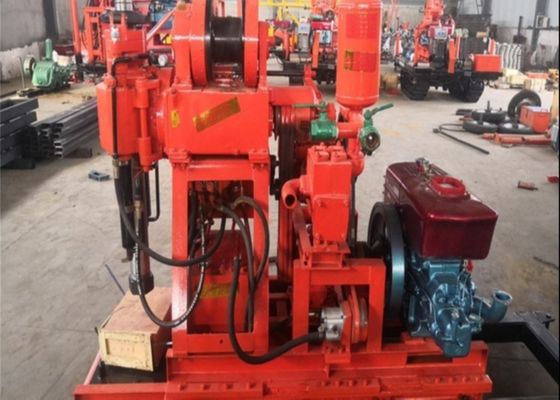 1 Gün 1 Kuyu 200m Jeolojik Sondaj Makinesi Yüksek Çalışma Verimliliği