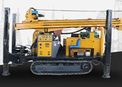 Su Kuyusu Sondaj Taşınabilir Pnömatik Dizel Paletli Monteli Matkap Rig