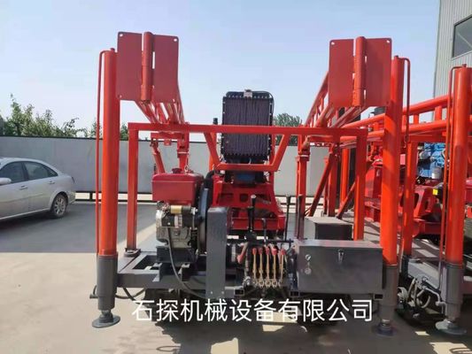 Pnömatik Yüksek Bacak Darbeli Paletli Monteli Matkap Rig