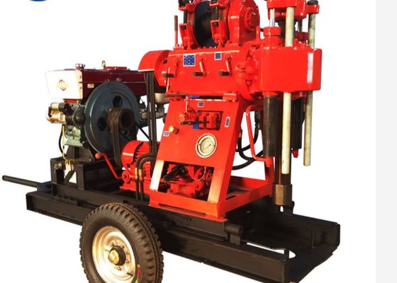 150m Mobil Jeolojik Maden Arama XY-1A Römork Üstü Sondaj Rig