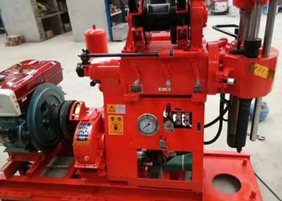 200 Metre Derinlik Hidrolik Ekipman GK 200 Taşınabilir Karot Delme Makinesi