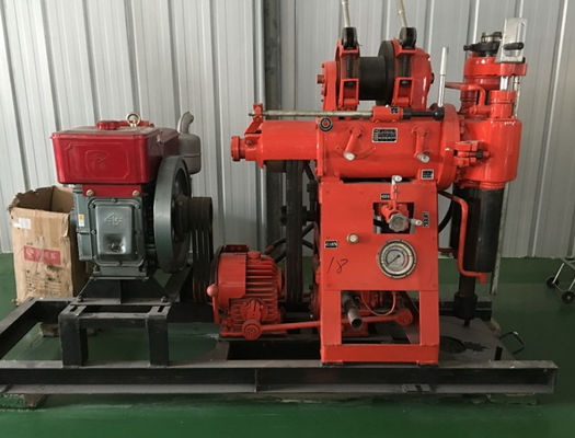 Popüler Hidrolik Dizel Motoru Toprak Kuyruklama Makinesi Su Kuyu çekirdeği Kuyruklama Rig