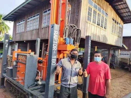 Mühendislik için 89kw 400m Hidrolik Su Sondajı Makinaları