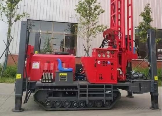 Paletli 180m Dizel Motor Dth Sondaj Rig Monteli