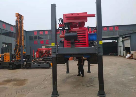 Özelleştirilmiş ST200 Crawler Yüksek Hızlı Kayshan Hava Kompresörü ile Kurulu Matkabı