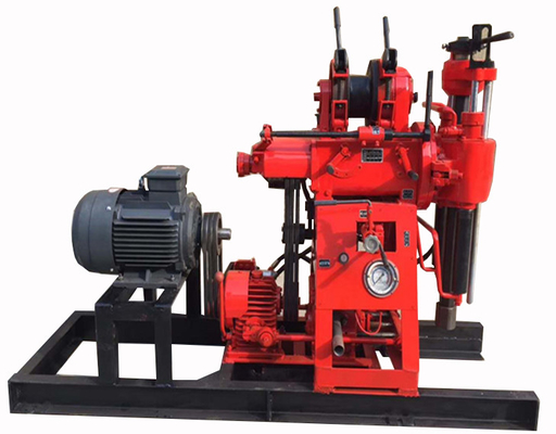 BW 160 çamur pompası ile 100 mm sarı jeolojik sondaj makinesi