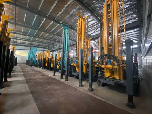 Su Kuyusu Sondaj Pnömatik Sondaj Rig 350M Taşınabilir
