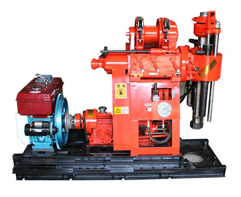 Karot Araştırması 15KW Toprak Testi Sondaj Makinesi Tam Hidrolik