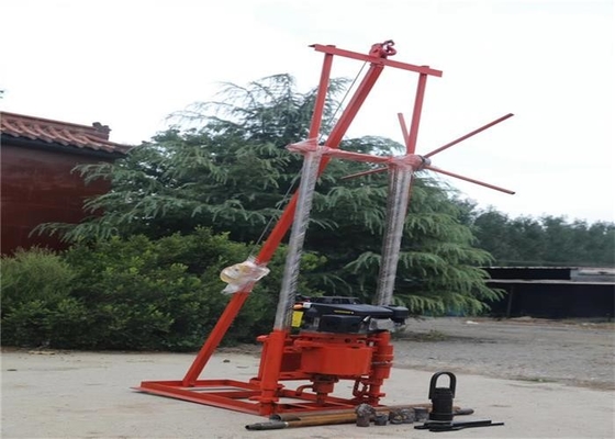 Tarım İrileme Su Kuyu Kuyu Kuyruklama Rig ST30 Jeolojik Kuyruklama Makinesi