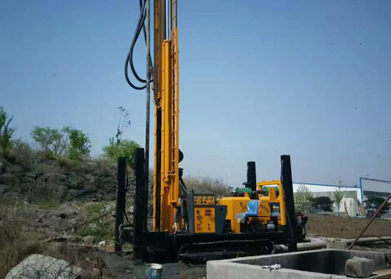 St350 Su Kuyusu Sondaj Makinesi Paletli Tip Tam Hidrolik 350m Derin