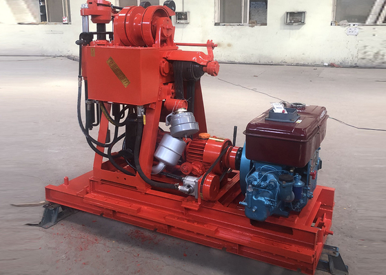 150 Metre Derinlik Mühendislik Buhralama Rig Yüksek Güçlü Dizel Motoru 150mm Değerli Delik