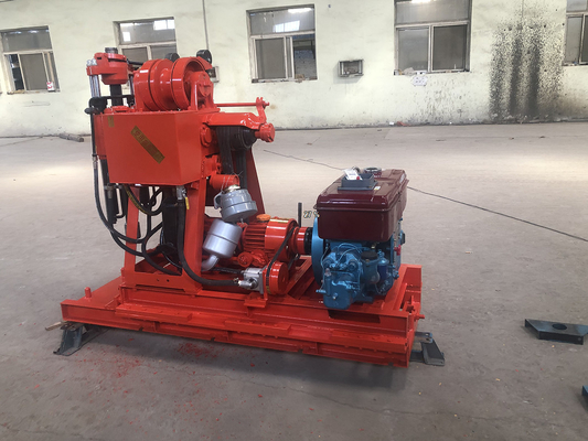 Dizel motoru XY-1 Toprak Deneme Borma Rig 100m Derinlik BW 160 Çamur Pompası