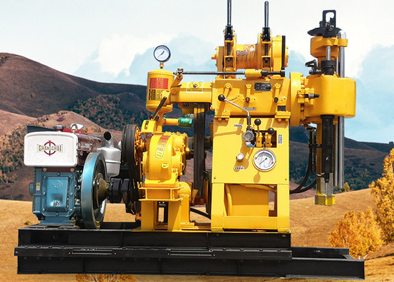 XY-1A 150 mm Toprak Test Borma Rig 18 HP dizel motoru ile Keşif için