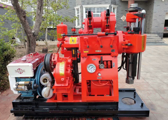 XY-1A 150 Metre Derinlik Küçük Taşınabilir Hidrolik Jeolojik Sondaj Makinesi