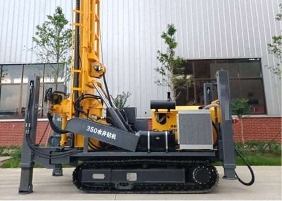 ST350 Metre Derinliklü Pnömatik Sondaj Aracı Sert Taş Kayalı Alan Büyük