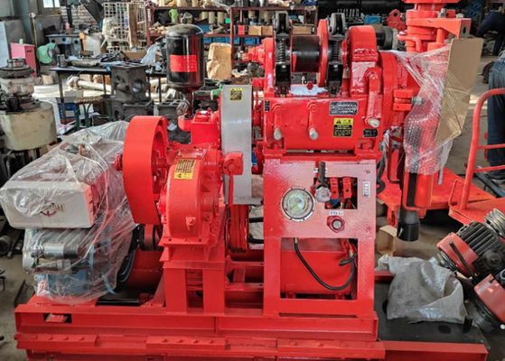 Örnekleme için 300 Mm Çaplı Çekirdek Matkap Rig Elmas Keşif Makinesi