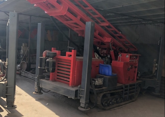 Kaishan Hava Kompresörü ve Çamur Pompası ile Derin Kuyu Pnömatik Sondaj Rig 200 Metre