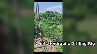 2'si 1 Arada Hidrolik Sondaj Makinası | Su Kuyusu Sondajı ve Jeolojik Çekirdek Araştırması