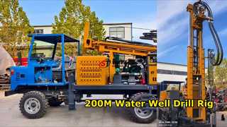 Güçlü Su Kuyusu Sondajı 200M Derinlik