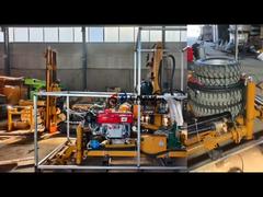 Yakından Bakış: Biraz Kolay Hareket Edilebilen Traktör Hidrolik Sistemle Sondaj Kuyusu Açma