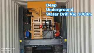 Derin Sondaj Makinası 1000m Hidrolik Kompresör