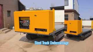 Sondaj Makinaları İçin Ağır Hizmet Tipi Çelik Palet Alt Takımı